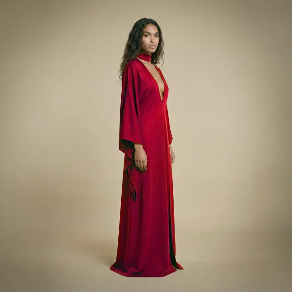 CAFTAN BURDEOS - Imagen 4