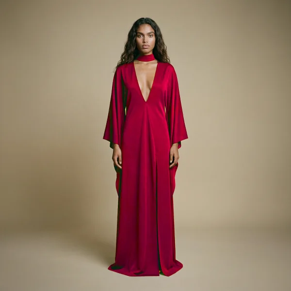 CAFTAN BURDEOS - Imagen 2